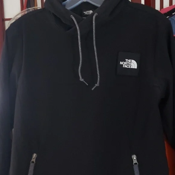 The North Face black pullover  Zip pockets Gorp Core style hoodie Sz S - Picture 4 of 12